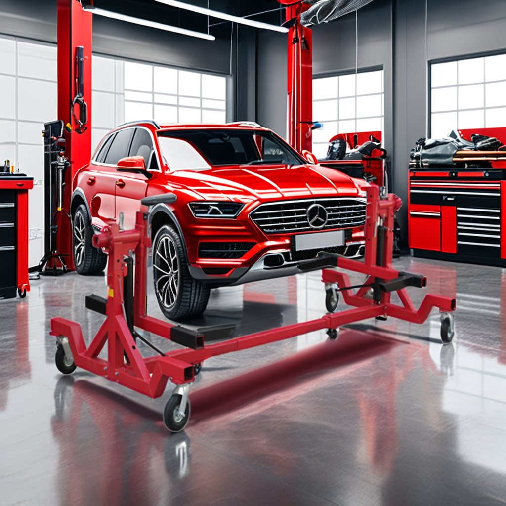 4000lbs Auto Rotisserie Body Repair Equipment Car Rotisserie